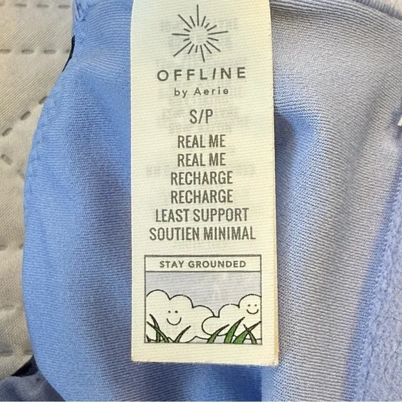 OFFLINE By Aerie Real Me Low Key Longline Sports Bra Size Small - Picture 4 of 11